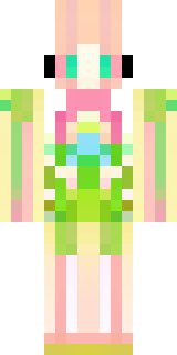 a spring fairy in a petal dress with translucent wings