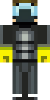 a modern scuba diver in a black wetsuit with a yellow tank