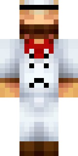 a cheerful chef in a white coat and tall hat with a wooden spoon