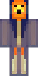 a Halloween pumpkin-headed figure in a dark cloak