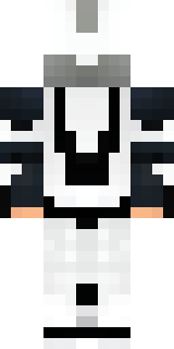a white-clad ninja with silver throwing stars and a hood