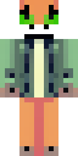 an anthropomorphic fox in a green explorer jacket