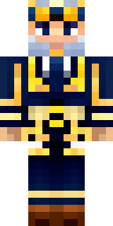 an airship captain in a navy coat with copper gadgets