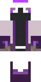 an end-realm sorcerer in obsidian robes with violet particles
