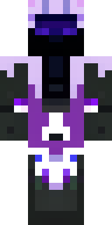 an end-realm sorcerer in obsidian robes with violet particles