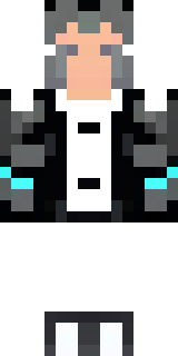 a cyberpunk mercenary in a black jacket with neon-pink circuitry