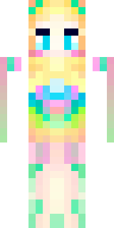 a spring fairy in a petal dress with translucent wings