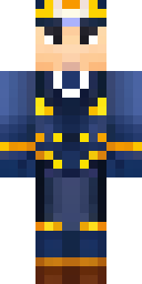 an airship captain in a navy coat with copper gadgets