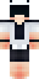 a sushi master in a dark apron with a headband