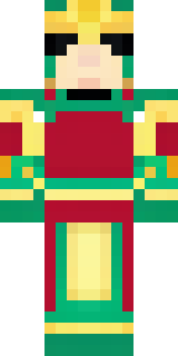a jade samurai in green and gold ceremonial armor
