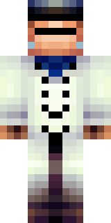a cheerful chef in a white coat and tall hat with a wooden spoon