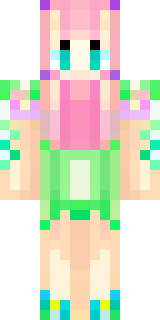 a spring fairy in a petal dress with translucent wings