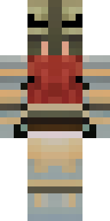 a gladiator in bronze arm guards and a red-plumed helmet