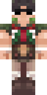 a champion in leather and iron with a laurel wreath