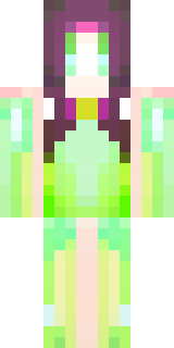 a spring fairy in a petal dress with translucent wings