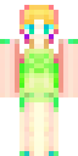a spring fairy in a petal dress with translucent wings