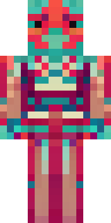 a dragon-rider in scaled crimson armor with leather wings