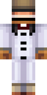 a cheerful chef in a white coat and tall hat with a wooden spoon