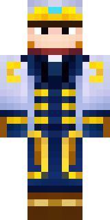 an airship captain in a navy coat with copper gadgets