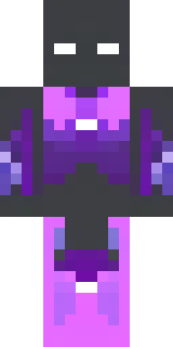 an end-realm sorcerer in obsidian robes with violet particles