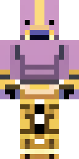 a piglin brute in gold armor with a snout and tusks