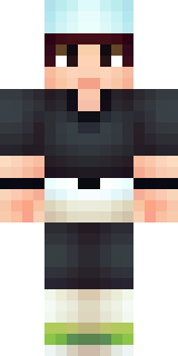 a sushi master in a dark apron with a headband
