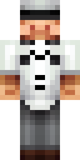 a cheerful chef in a white coat and tall hat with a wooden spoon