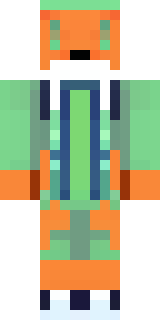 an anthropomorphic fox in a green explorer jacket