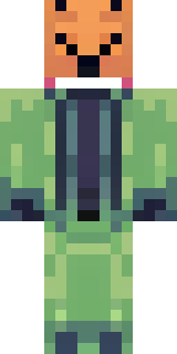 an anthropomorphic fox in a green explorer jacket