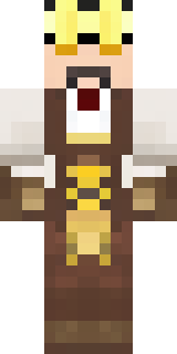 a steampunk inventor in a brown leather coat and brass goggles