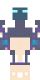 an end-realm sorcerer in obsidian robes with violet particles