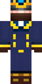 an airship captain in a navy coat with copper gadgets