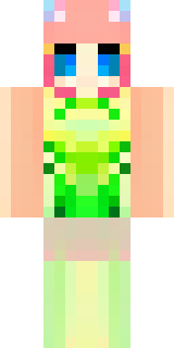 a spring fairy in a petal dress with translucent wings