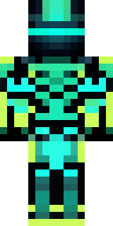 a neon cyber-ninja in dark bodysuit with teal light trim