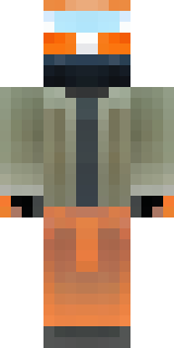 a battle-worn pilot in orange plating with scorch marks