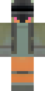 a battle-worn pilot in orange plating with scorch marks