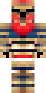 a gladiator in bronze arm guards and a red-plumed helmet