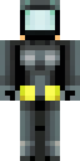 a modern scuba diver in a black wetsuit with a yellow tank