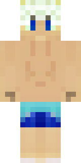 a summer surfer in board shorts with sun-bleached hair