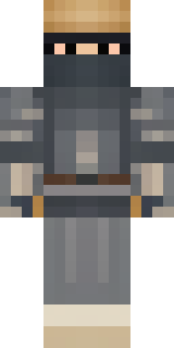 a ronin in weathered dark armor and a straw hat