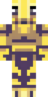a piglin brute in gold armor with a snout and tusks