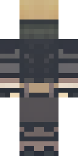 a ronin in weathered dark armor and a straw hat