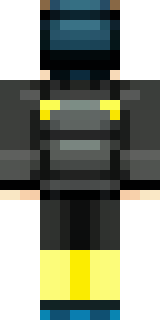 a modern scuba diver in a black wetsuit with a yellow tank