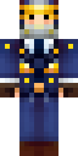 an airship captain in a navy coat with copper gadgets