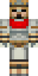 a gladiator in bronze arm guards and a red-plumed helmet