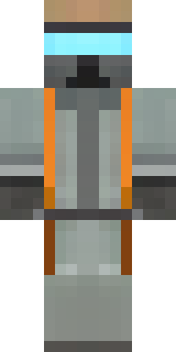 a battle-worn pilot in orange plating with scorch marks