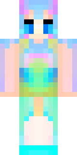 a spring fairy in a petal dress with translucent wings