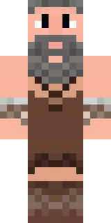 a viking warrior in fur and iron with a braided beard
