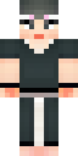 a sushi master in a dark apron with a headband