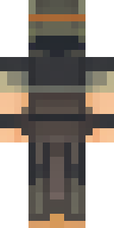 a ronin in weathered dark armor and a straw hat